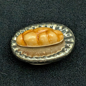 Jim Bailey Signed 1997 Miniature Figural Teapot (Dinner Table Theme) 🍽️🕯️🍷