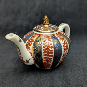 Miniature V&A Museum "Meissen" Teapot (Franklin Mint) 🇩🇪⚜️⛩️