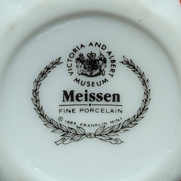 Miniature V&A Museum "Meissen" Teapot (Franklin Mint) 🇩🇪⚜️⛩️