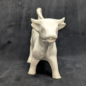 Vintage Milchkännchen in Form einer weißen Kuh (Hergestellt in Frankreich) 🐄🇫🇷🤍