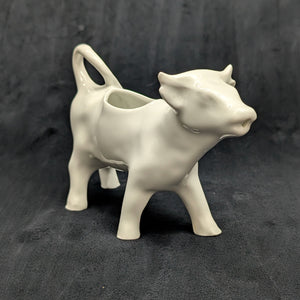 Vintage Milchkännchen in Form einer weißen Kuh (Hergestellt in Frankreich) 🐄🇫🇷🤍