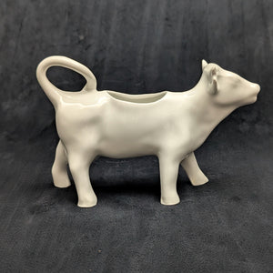 Vintage Milchkännchen in Form einer weißen Kuh (Hergestellt in Frankreich) 🐄🇫🇷🤍