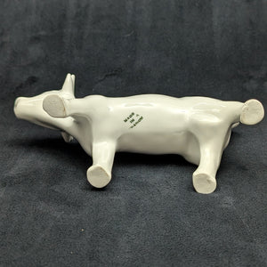 Vintage Milchkännchen in Form einer weißen Kuh (Hergestellt in Frankreich) 🐄🇫🇷🤍