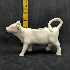 Vintage Milchkännchen in Form einer weißen Kuh (Hergestellt in Frankreich) 🐄🇫🇷🤍