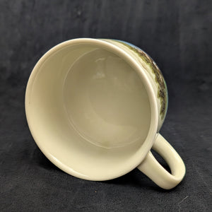 Vintage Otagiri Rainbow Trout Soup Mug (Fishing Theme, Made in Japan) 🎣🌲🇯🇵