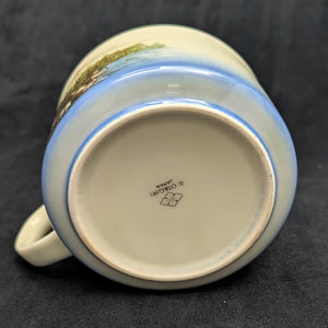 Vintage Otagiri Rainbow Trout Soup Mug (Fishing Theme, Made in Japan) 🎣🌲🇯🇵