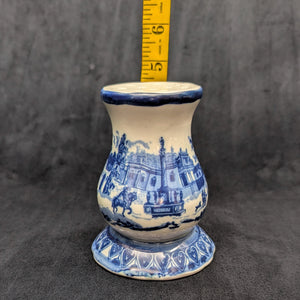 Vintage Blue & White Ironstone Sugar Caster/Muffineer (Victoria Transferware) 💙🏰🧂