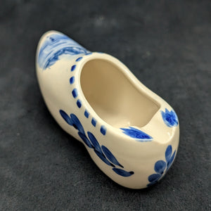 Vintage Delft Blue Figural Clog Accessories Set (Regina, Holland) 🇳🇱🔥⛵