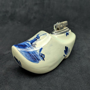 Vintage Delft Blue Figural Clog Accessories Set (Regina, Holland) 🇳🇱🔥⛵