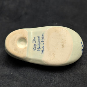 Vintage Delft Blue Figural Clog Accessories Set (Regina, Holland) 🇳🇱🔥⛵