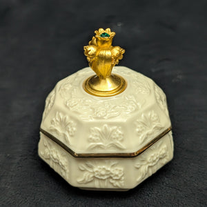 Lenox Porzellan-Geburtssteinbox (Mai) 🇺🇸💚🌸