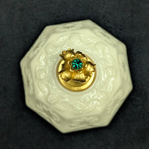 Lenox Porzellan-Geburtssteinbox (Mai) 🇺🇸💚🌸