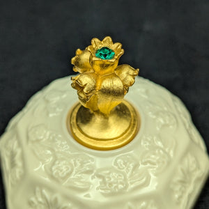 Lenox Porzellan-Geburtssteinbox (Mai) 🇺🇸💚🌸