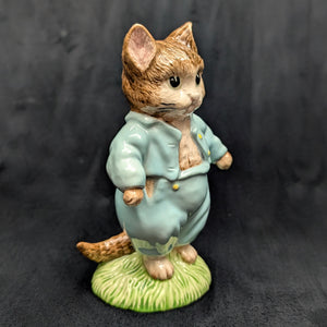 Royal Albert Beatrix Potter Figur, „Tom Kitten“ (Copyright 1993) 🐱🇬🇧📚