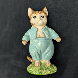 Royal Albert Beatrix Potter Figur, „Tom Kitten“ (Copyright 1993) 🐱🇬🇧📚
