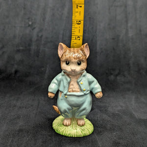 Royal Albert Beatrix Potter Figur, „Tom Kitten“ (Copyright 1993) 🐱🇬🇧📚