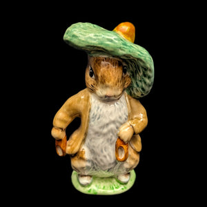 Vintage Beswick Beatrix Potter Figurine, "Benjamin Bunny" (Beswick England) 🐰🎩🥕