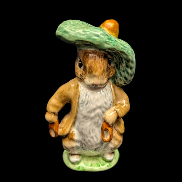 Vintage Beswick Beatrix Potter Figurine, "Benjamin Bunny" (Beswick England) 🐰🎩🥕