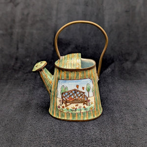 Miniature Empress Arts Watering Can (Year 2000) 🪴💚💛
