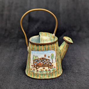 Miniature Empress Arts Watering Can (Year 2000) 🪴💚💛