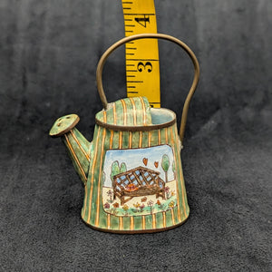Miniature Empress Arts Watering Can (Year 2000) 🪴💚💛