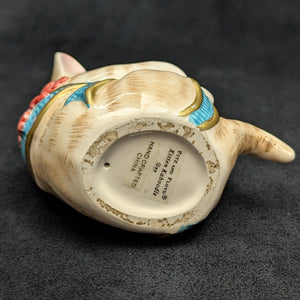 Fitz and Floyd "Kitten Kaboodle" Figurine (Playful Cat) 🐈🎀🌸