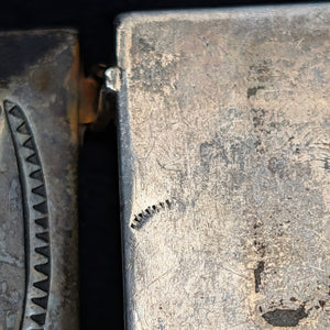 Vintage Navajo/Southwestern Silver Pill Box (Turquoise) 🇺🇸💎🗃️