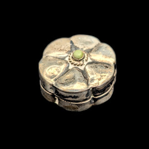 Vintage Mexican Sterling Silver Floral Pill Box (Iguala 925) 🇲🇽🌸🥈
