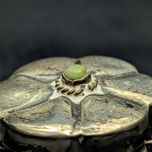 Vintage Mexican Sterling Silver Floral Pill Box (Iguala 925) 🇲🇽🌸🥈