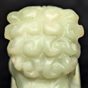 Vintage chinesischer Steinsiegelstempel (Foo-Hund) 🇨🇳🦁💚