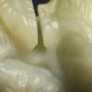 Vintage chinesischer Steinsiegelstempel (Foo-Hund) 🇨🇳🦁💚