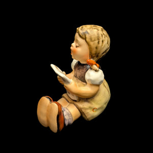 Vintage Hummel Figurine #163/0 "Singing Lesson" (Goebel, W. Germany Era) 🇩🇪👧🎶
