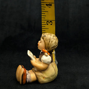 Vintage Hummel Figurine #163/0 "Singing Lesson" (Goebel, W. Germany Era) 🇩🇪👧🎶