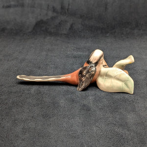 Vintage Goebel Porcelain Bird Figurine, Long-tailed Titmouse (W. Germany) 🐦🇩🇪🌿
