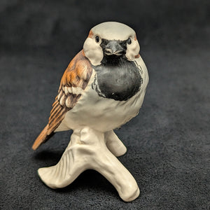 Vintage Goebel Porzellan-Vogelfigur, Haussperling (Westdeutschland) 🐦🇩🇪🤎