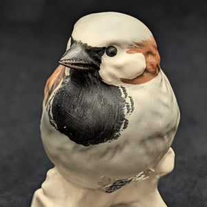 Vintage Goebel Porzellan-Vogelfigur, Haussperling (Westdeutschland) 🐦🇩🇪🤎