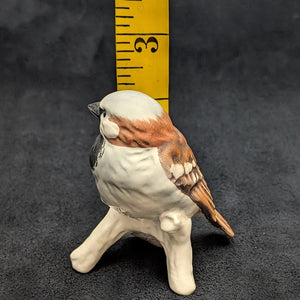 Vintage Goebel Porzellan-Vogelfigur, Haussperling (Westdeutschland) 🐦🇩🇪🤎