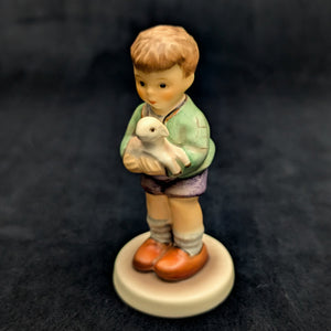 Vintage Hummel Figur Nr. 483 „Hirtenjunge“ (Goebel, Westdeutschland) 🇩🇪🐑👦