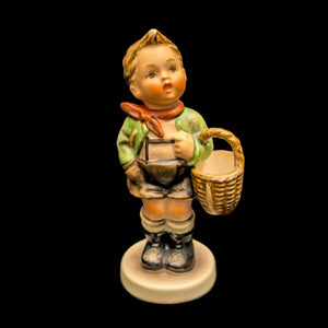 Vintage Hummel Figurine #513 "Basket Boy" (Goebel, W. Germany) 🇩🇪👦🧺