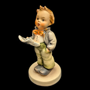 Vintage Hummel Figurine #135 "Soloist" (Goebel, Western Germany Era) 🇩🇪🎤👦