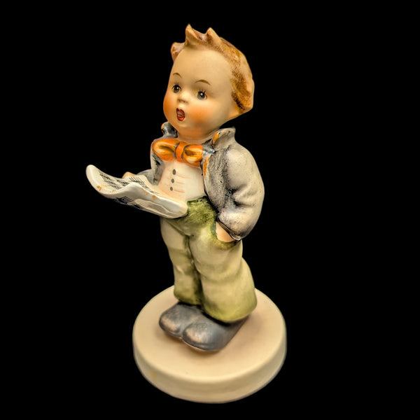 Vintage Hummel Figurine #135 "Soloist" (Goebel, Western Germany Era) 🇩🇪🎤👦