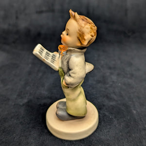 Vintage Hummel Figurine #135 "Soloist" (Goebel, Western Germany Era) 🇩🇪🎤👦