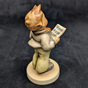 Vintage Hummel Figurine #135 "Soloist" (Goebel, Western Germany Era) 🇩🇪🎤👦
