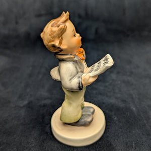 Vintage Hummel Figurine #135 "Soloist" (Goebel, Western Germany Era) 🇩🇪🎤👦