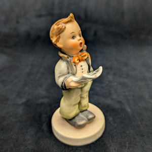 Vintage Hummel Figurine #135 "Soloist" (Goebel, Western Germany Era) 🇩🇪🎤👦