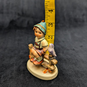 Vintage Hummel Figurine #111 "Wayside Harmony" (Goebel, W. Germany) 🇩🇪👦🐦