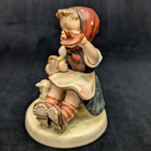 RARE Vintage Hummel Figurine #65 "Little Shepherdess" (TMK-1 Crown Mark, 1935–1949) 🇩🇪👑🐑