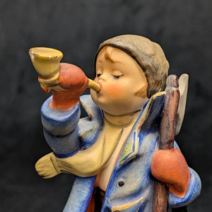 Vintage Hummel Figurine #315/0 "The Wanderer" (Goebel, W. Germany) 🇩🇪🏮📯