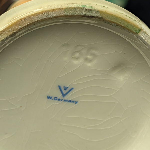 Vintage Hummel Figurine #185 "Accordion Boy" (W. Germany, HEAVY CRAZING) 🇩🇪🎶⚠️