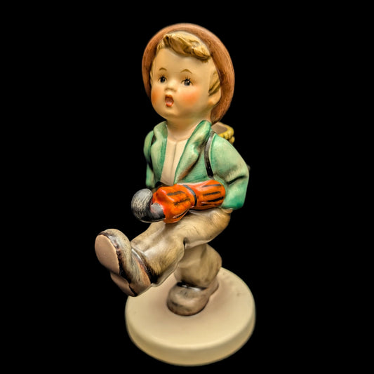Vintage Hummel Figurine #79 "Globe Trotter" (Goebel, W. Germany) 🇩🇪🚶‍♂️🧺